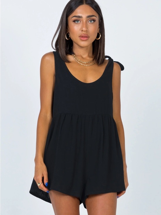 Princess Polly Pants - Princess Polly Tay Romper Black